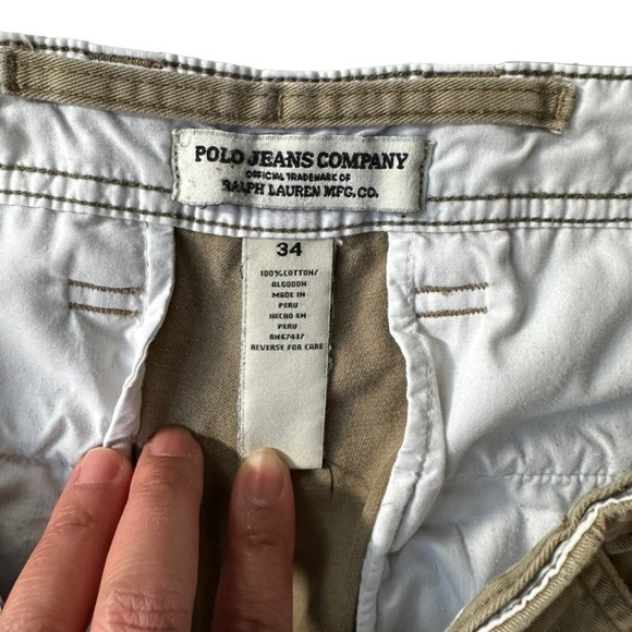 Polo Jeans Company Men's Cargo Short Size: 34 - Picture 4 of 10